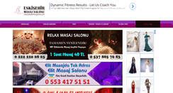 Desktop Screenshot of eskisehirmasajsalonu.com